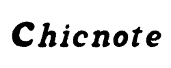 Chicnote - logo